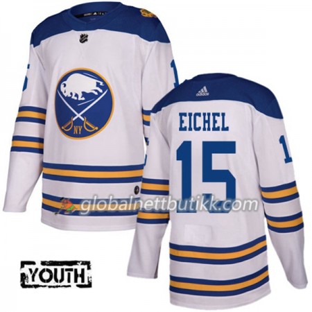 Buffalo Sabres Hockeydrakt Jack Eichel 15 2018 Winter Classic Hvit Adidas Authentic - Barn